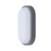 Obrázek Solight LED venkovní osvětlení oválné, 13 W, 910lm, 4000K, IP54, 21cm, šedá barva
