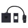 Obrázek Solight RJ45 Cat6 doplňkový modul pro vestavné zásuvky série PP128