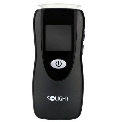 Obrázek Solight profesionální bezkontaktní alkohol tester, Fuel Cell, 0, 0 - 5, 0‰ BAC, citlivost 0, 08‰