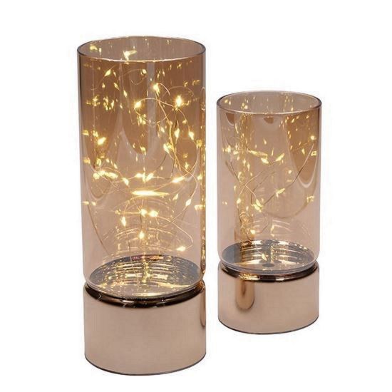 Obrázek Solight sada dvou vánočních LED světélek, 15/ 20cm, 30x LED, AA baterie
