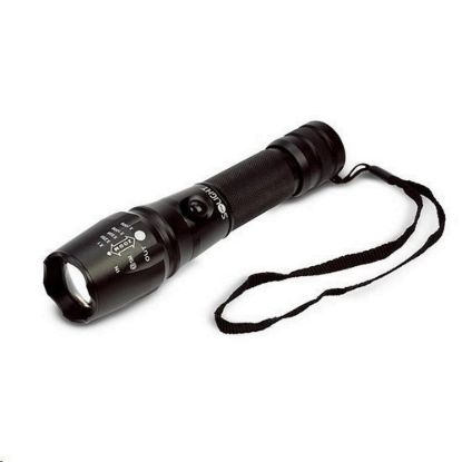 Obrázek Solight profesionální nabíjecí LED svítilna, T6 XML Cree LED, 600lm, Li- Ion
