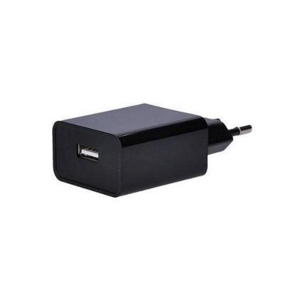 Obrázek Solight USB nabíjecí adaptér, 1x USB, 2400mA, AC 230V, černý