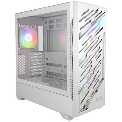 Obrázek ADATA XPG case STARKER AIR BTF Mid- Tower, bez zdroje, 4x 120mm ARGB, Bílá