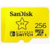 Obrázek SanDisk MicroSDXC karta 256 GB for Nintendo Switch (R: 100/ W: 90 MB/ s, UHS- I, V30, U3, C10, A1) licensed Product…