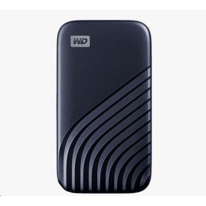 Obrázek SanDisk WD My Passport SSD externí 1 TB , USB- C 3.2 , 1050/ 1000MB/ s R/ W PC & Mac , Midnight Blue