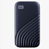 Obrázek SanDisk WD My Passport SSD externí 2 TB , USB- C 3.2 , 1050/ 1000MB/ s R/ W PC & Mac , Midnight Blue