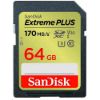 Obrázek SanDisk SDXC karta 64 GB Extreme PLUS (200 MB/ s Class 10, UHS- I U3 V30)
