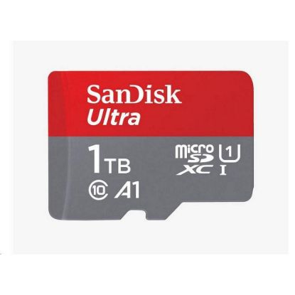 Obrázek SanDisk Micro SDXC karta 1 TB Ultra (150 MB/ s, A1 Class 10 UHS- I) + adaptér