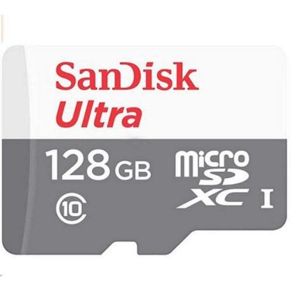 Obrázek Sandisk MicroSDXC karta 128 GB Ultra (R: 100/ W: 100 MB/ s, UHS- I, C10)