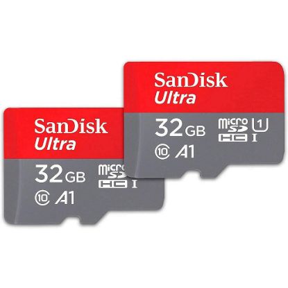 Obrázek SanDisk MicroSDHC karta 32 GB Ultra (R: 120/ W: 120 MB/ s, UHS- I, C10), 2- Pack