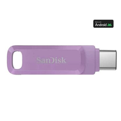 Obrázek SanDisk Flash Disk 512 GB Ultra Dual Drive Go, USB- C 3.2, fialová