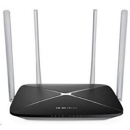 Obrázek MERCUSYS AC12 WiFi5 router (AC1200, 2, 4GHz/ 5GHz, 3 x 100Mb/ s LAN, 1 x 100Mb/ s WAN)