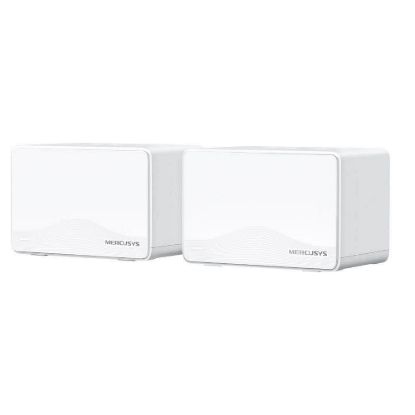 Obrázek MERCUSYS Halo H25BE(2- pack) WiFi7 Mesh (BE3600, 2, 4GHz/ 5GHz, 3xGbELAN/ WAN)