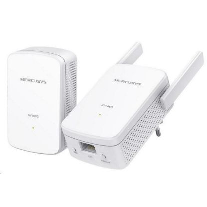 Obrázek MERCUSYS MP510 KIT WiFi4 Powerline set (N300, AV1000, 2, 4GHz, 1xGbELAN)