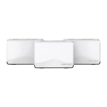 Obrázek MERCUSYS Halo H27BE(3- pack) WiFi7 Mesh (BE3600, 2, 4GHz/ 5GHz, 1 x 2, 5GbELAN/ WAN, 2xGbELAN/ WAN)