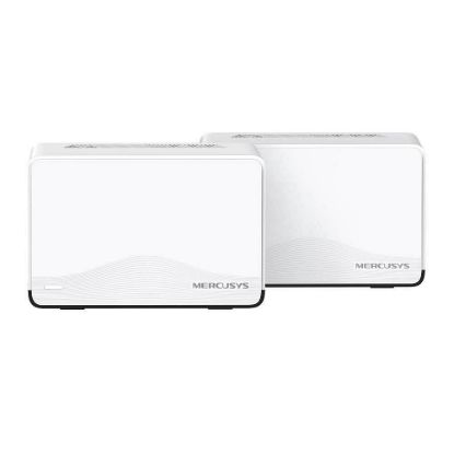 Obrázek MERCUSYS Halo H27BE(2- pack) WiFi7 Mesh (BE3600, 2, 4GHz/ 5GHz, 1 x 2, 5GbELAN/ WAN, 2xGbELAN/ WAN)