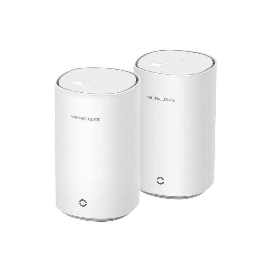 Obrázek MERCUSYS Halo E27BE(2- pack) WiFi7 Mesh (BE3600, 2, 4GHz/ 5GHz, 1 x 2, 5GbELAN/ WAN, 2xGbELAN/ WAN)