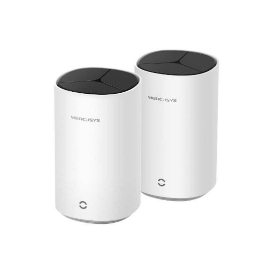 Obrázek MERCUSYS Halo E85X(2- pack) WiFi6 Mesh (AX3000, 2, 4GHz/ 5GHz, 1 x 2, 5GbELAN/ WAN, 2xGbELAN/ WAN)