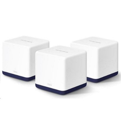 Obrázek MERCUSYS Halo H50G(3- pack) Aginet WiFi5 Mesh (AC1900, 2, 4GHz/ 5GHz, 3xGbELAN/ WAN)
