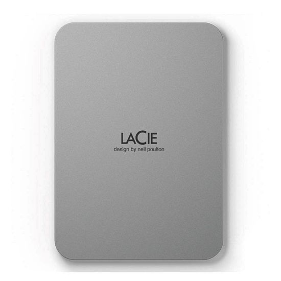 Obrázek SEAGATE Externí HDD 2 TB Lacie Mobile Drive, USB- C, Stříbrná