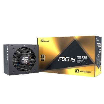 Obrázek SEASONIC zdroj 750 W Focus GX- 750, 80+ GOLD (SSR- 750FX)