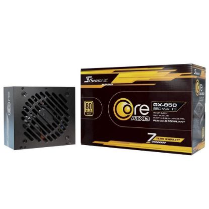 Obrázek SEASONIC zdroj Core GX 850 W, 120mm, Plně modulární, 80+ Gold, ATX 3.1