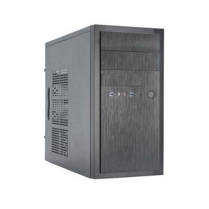 Obrázek CHIEFTEC skříň Elox Series / Minitower, HT- 01B, bez zdroje, Black