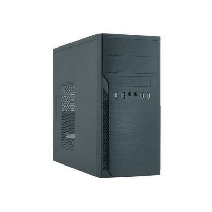 Obrázek CHIEFTEC skříň Elox Series / Minitower, HO- 12B- OP, Black, bez zdroje