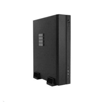 Obrázek CHIEFTEC skříň Compact Series/ mini ITX, IX- 06B- 120 W, Black, 120 W adaptér