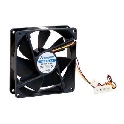 Obrázek CHIEFTEC větrák AF- 0925S, 92 x 92x25 mm Sleeve Fan, with 3/ 4pin connector