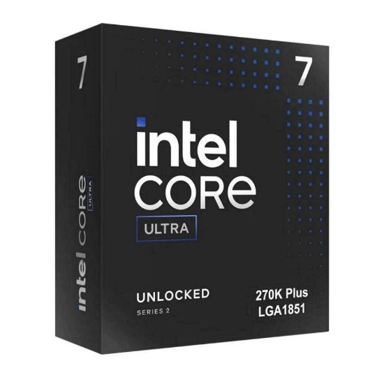 Obrázek CPU INTEL Core Ultra 7 270K Plus, až 5.5GHz, 36MB L3, LGA1851, Box (bez chladiče)