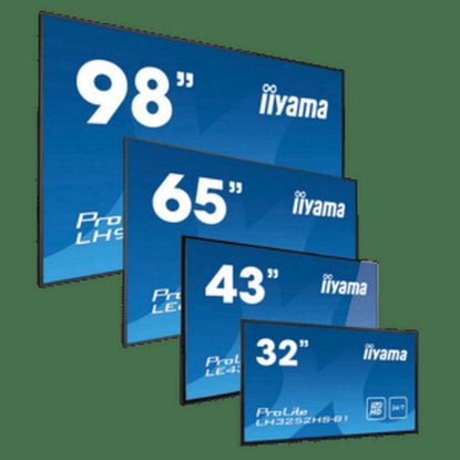 Obrázek iiyama ProLite LFDs, Full HD, USB, RS232, Ethernet, kit (RS232), black