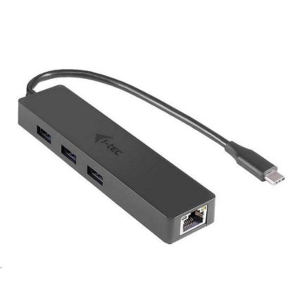 Obrázek i- tec USB- C 3.1 Slim 3- portový HUB + RJ- 45