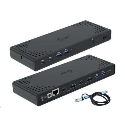 Obrázek i- tec USB 3.0 / USB- C / Thunderbolt Dual Display Docking Station + PD 100 W