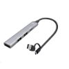 Obrázek i- tec USB- A/ USB- C Metal HUB 1x USB- C 3.1 + 3x USB 2.0