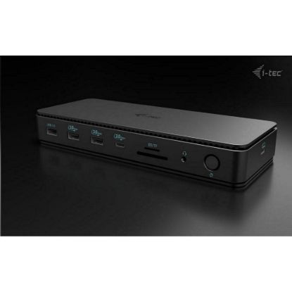 Obrázek i- tec Thunderbolt4 2x Display Docking Station Gen3, 7x USB, 2.5 GLAN, PowerDelivery 92 W