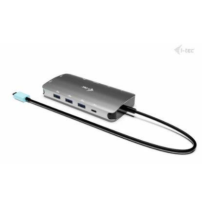 Obrázek i- tec USB- C Metal Nano 3x Display (DP, HDMI and VGA) Docking Station, PD 100 W