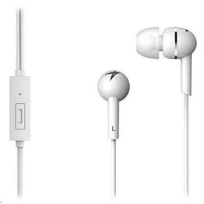Obrázek GENIUS sluchátka HS- M300 headset, bílá
