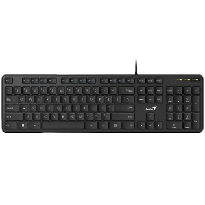 Obrázek GENIUS klávesnice Slimstar M200/ Drátová/ USB/ černá/ CZ+SK layout