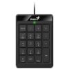 Obrázek GENIUS numerická klávesnice NumPad 110/ Drátová/ USB/ slim design/ černá