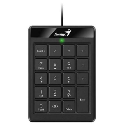 Obrázek GENIUS numerická klávesnice NumPad 110/ Drátová/ USB/ slim design/ černá