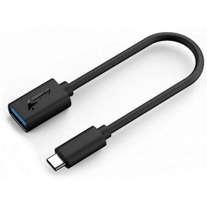 Obrázek GENIUS ACC- C2AC redukce USB- C na USB- A, černá