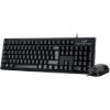 Obrázek GENIUS set klávesnice+myš KM- 100SE/ Drátový set/ Copilot/ USB/ černá/ CZ+SK layout