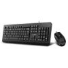 Obrázek GENIUS klávesnice s myší KM- 160, Drátový set USB, Copilot, černý, CZ+SK layout