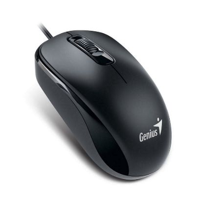 Obrázek GENIUS myš DX- 110, drátová, 1000 dpi, PS/ 2, černá