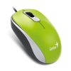 Obrázek GENIUS myš DX- 110, drátová, 1000 dpi, USB, zelená