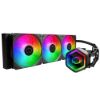Obrázek Cooler Master vodní chladič MasterLiquid 360 Core II, 3 x 120mm, LGA1851, AM5, černá