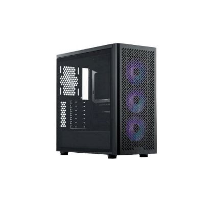 Obrázek Cooler Master case Elite 502, Průhledná bočnice, ATX, 3x 120mm ARGB Fan, černá