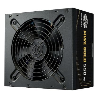 Obrázek Cooler Master zdroj MWE Gold 550 W V3, 120mm, 80+ Gold, ATX 3.1