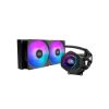 Obrázek Cooler Master vodní chladič MasterLiquid Core Nex 240, 2 x 120mm, LGA1851, AM5, černá